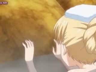 Blonde enchantress Anime Gets Pounded