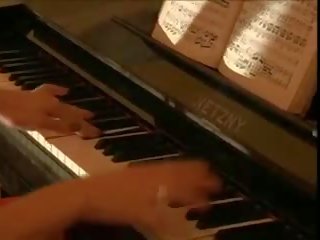 Vintage Ms Caned on the Piano, Free porn 13